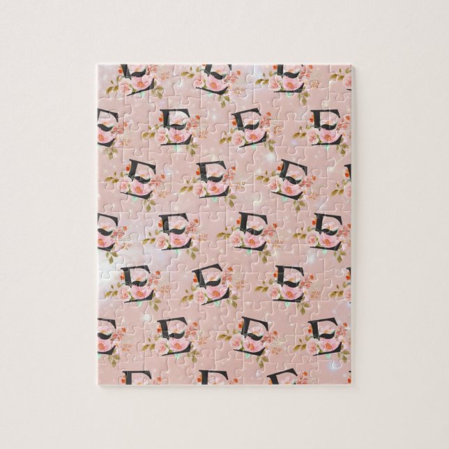 Puzzle Lettre E (Vertical)