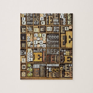 Puzzle Lettre E