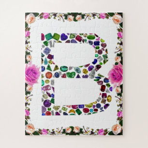 PUZZLE LETTRE INITIALE MONOGRAPHIQUE B