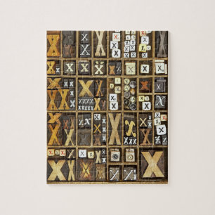 Puzzle Lettre X