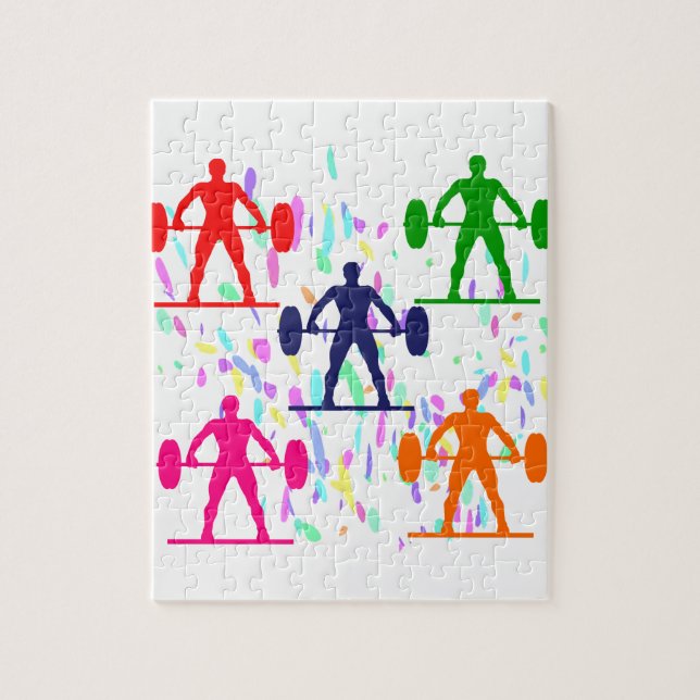 Puzzle Levage du poids (Vertical)