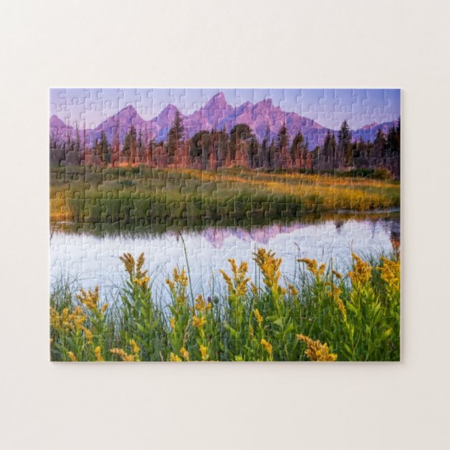 Puzzle Lever de soleil de Teton (Horizontal)