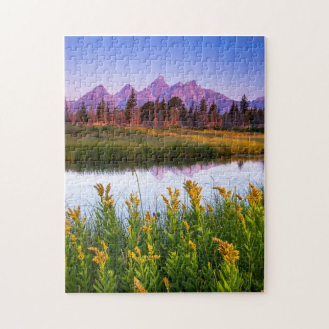 Puzzle Lever de soleil de Teton (Vertical)