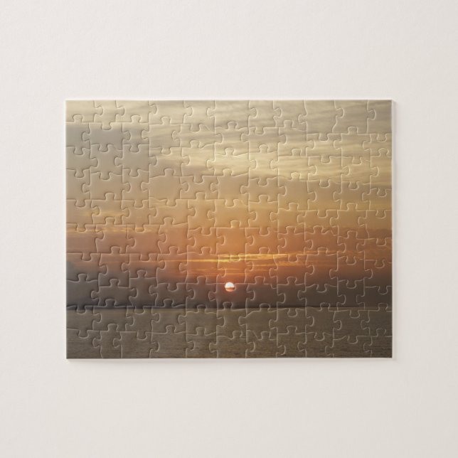 Puzzle Lever de soleil sur la mer des Caraïbes Aruba II (Horizontal)