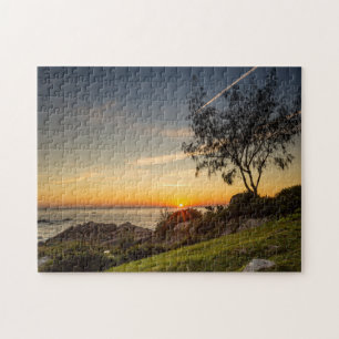 Puzzle Lever de soleil sur la plage Armação, Brésil