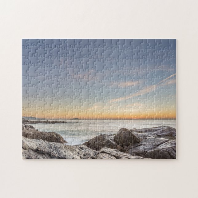Puzzle Lever de soleil sur la plage Armação, San Catarina (Horizontal)