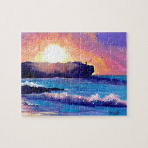 Puzzle Lever du soleil à Shipwreck Beach Kauai Jigsaw Puz
