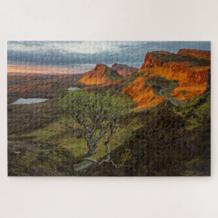 Puzzle Lever du soleil dans un paysage écossais, Quirak,