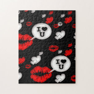 Puzzle Lèvres et amour