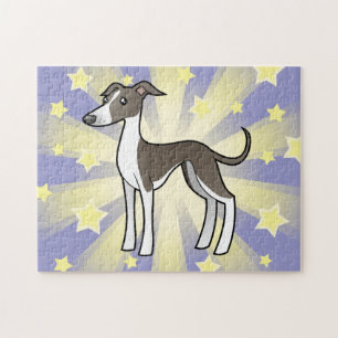 Puzzle Lévrier de bande dessinée/whippet/lévrier italien