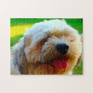 Puzzle Lhassa Apso Chig Se Reproduisent.
