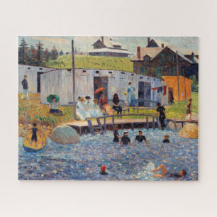 Puzzle L'heure de la baignade de Renoir Impressionniste P