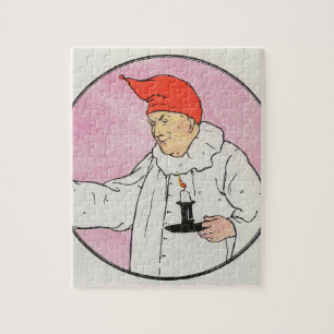 Puzzle L'homme dans la lune mère oie rime de la pépinière