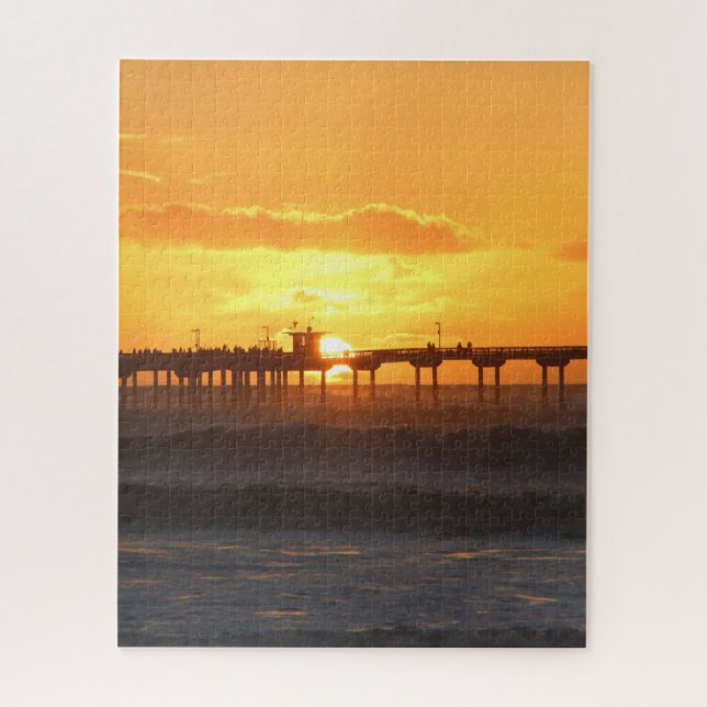 Puzzle L'homologue californien au coucher du soleil (Vertical)