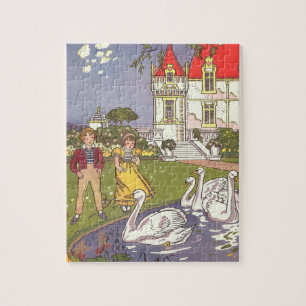 Puzzle L'horrible canard, conte de fées Vintage par Hauma