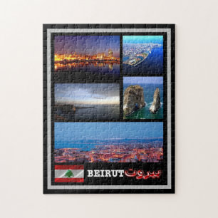 Puzzle Liban - Beyrouth - Mosaïque -