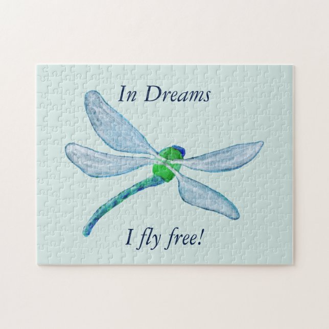 Puzzle libellule (Horizontal)