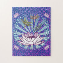 Libellule Lotus