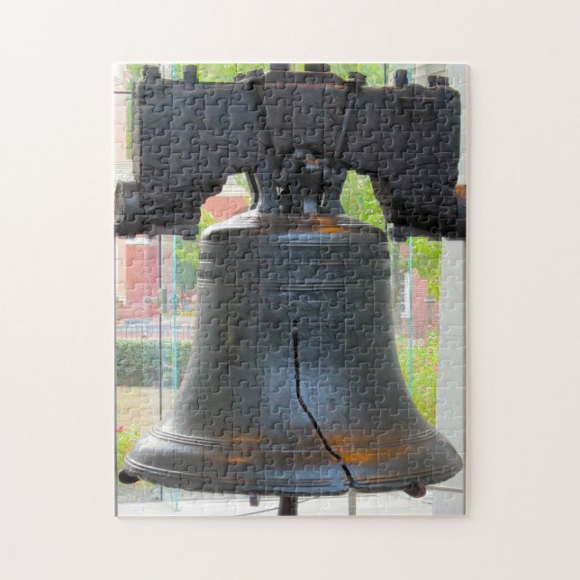 Puzzle Liberty Bell Philadelphie. (Vertical)