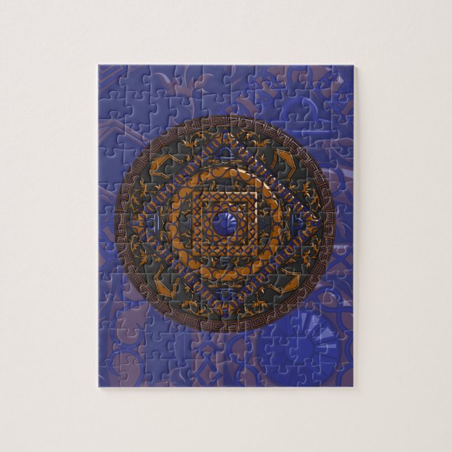 Puzzle Libra Mandala (Vertical)