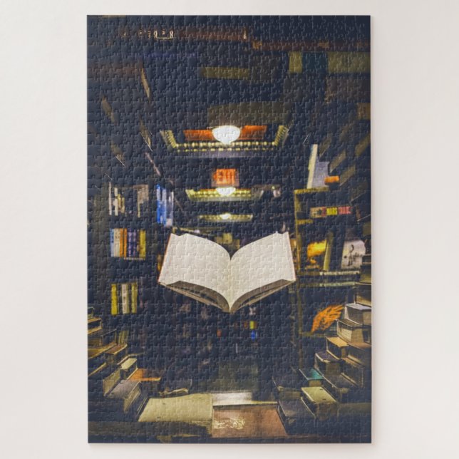 Puzzle Librairies et multimedia Shelter Book Lire (Vertical)