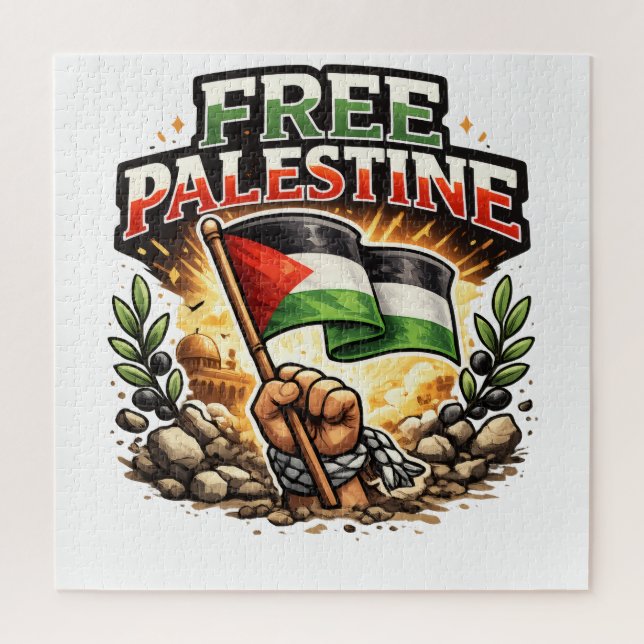 Puzzle Libre la Palestine (Vertical)