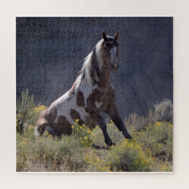 Puzzle L'icône du bassin de lavage de sable (Vertical)