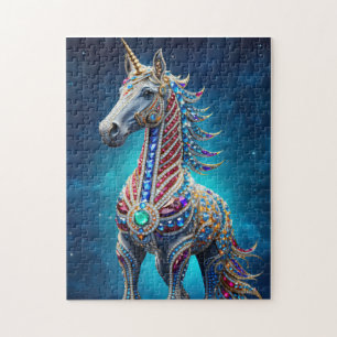 Puzzle Licorne Bijoutée