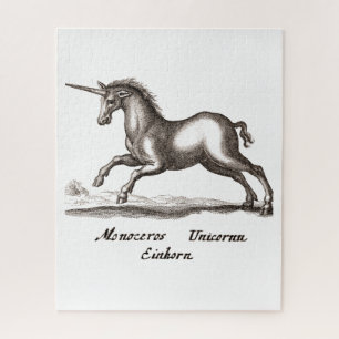 Puzzle Licorne Classique Course Magie Créature de la Forê