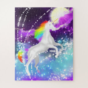 Puzzle Licorne d'arc-en-ciel