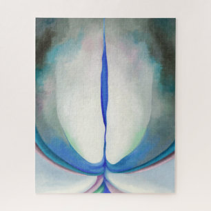 Puzzle Ligne bleue   Georgia O'Keeffe  