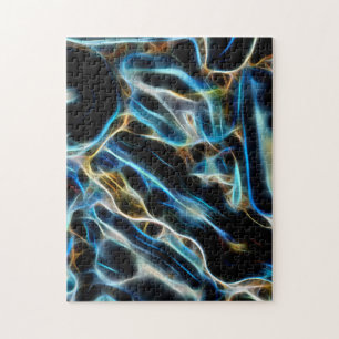 Puzzle Ligne colorée Art Motif créatif