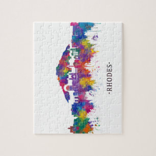 Puzzle Ligne de Rhodes Greece