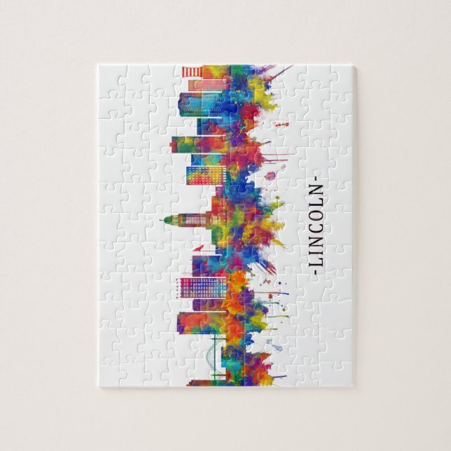 Puzzle Ligne du Nebraska (Vertical)