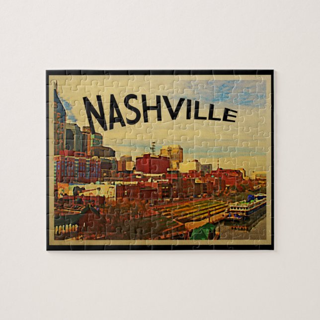 Puzzle Ligne du Tennessee (Horizontal)