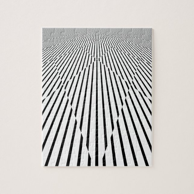 Puzzle Ligne sans fin motif d'illusion optique de (Vertical)