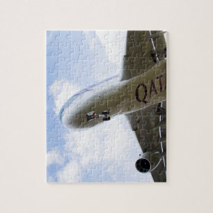 Puzzle Lignes aériennes Airbus A380 du Qatar