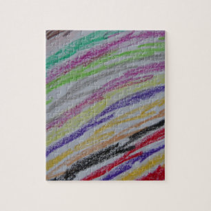Puzzle Lignes de dessin Crayon
