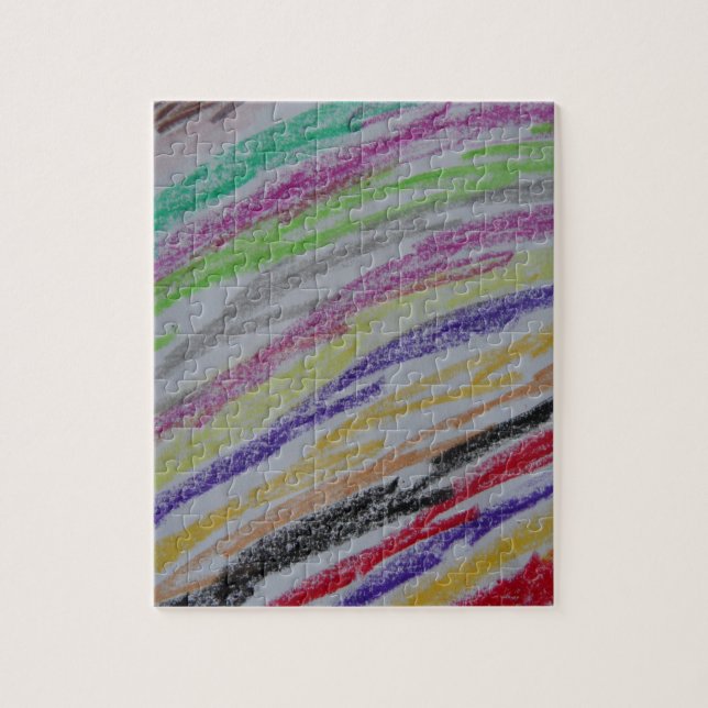 Puzzle Lignes de dessin Crayon (Vertical)
