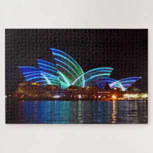 Puzzle lignes de l'opéra de sydney