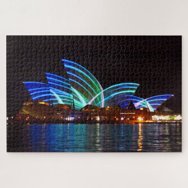 Puzzle lignes de l'opéra de sydney (Horizontal)