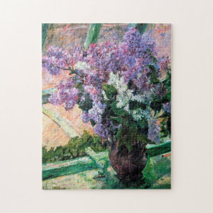 Puzzle Lilacs dans une fenêtre, Mary Cassatt
