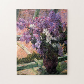 Puzzle Lilacs dans une fenêtre par Mary Cassatt