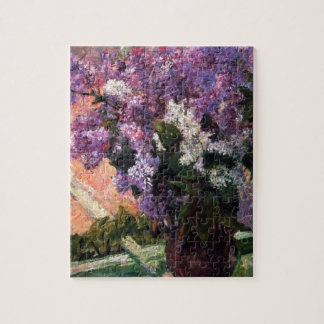 Puzzle Lilacs dans une fenêtre par Mary Cassatt