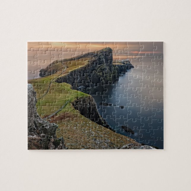 Puzzle L'île du coucher du soleil (Horizontal)
