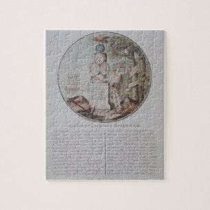 Puzzle L'indépendance des Etats-Unis, gravée par le L.