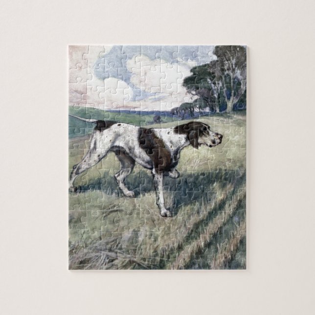 Puzzle L'indicateur ou le poseur (Vertical)