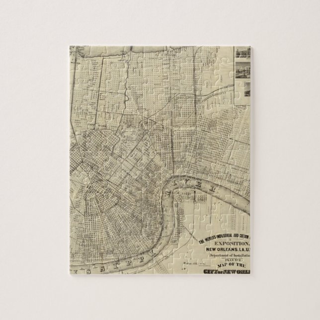 Puzzle L'industrie mondiale (Vertical)