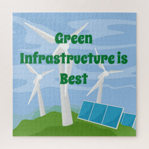 Puzzle L'infrastructure verte est la meilleure