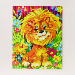 Puzzle lion